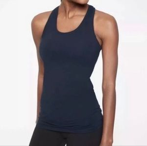 Athleta Shanti Tank Top Navy Blue XS